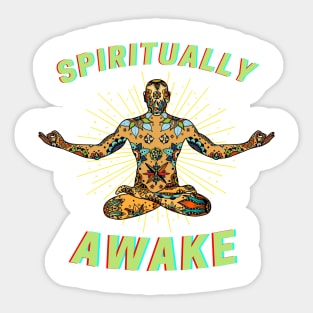 Spiritually Awake Sticker